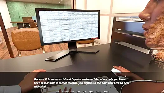 Black Lady Boss Suking Billy Cock In Office