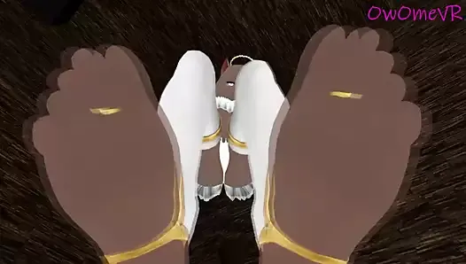Worship my perfect feet (Pov and moaning) VRchat