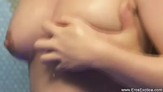 Exotic Pregnant Beauty Strips