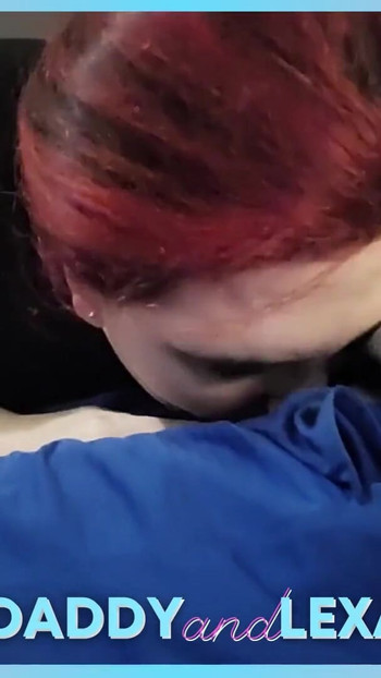 Emotional moment from "Shemale trans woman deepthroat and swallow cum blowjob compilation"