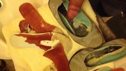 Cumming my girlfriend trashed flats