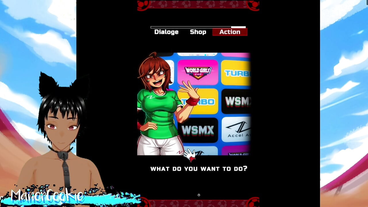 World Cup Girls - A FIFA world cup game and Mexico has challenged us and we might get a special blow job!