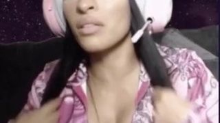 Wwe - escote zelina vega en la webcam