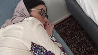 Marokańskie arabskie gorące porno z wielką dupą seksowną mamuśką