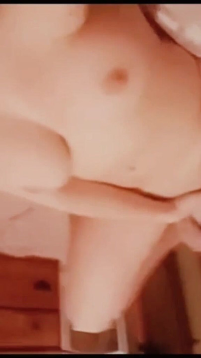 Thrilling moment from "I gifted this video of me stripping & fucking myself 4 my lady boss's 60th birthday"