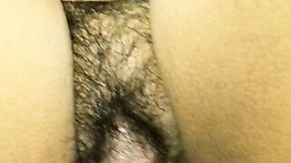 Couple indien, creampie torride - chatte mouillée baisée sensuellement avec du son
