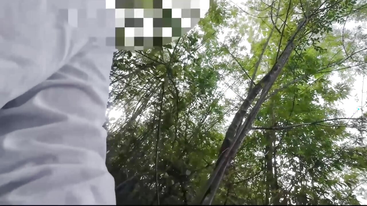 A Horny Thai School Girl Gets Fucked Deep in the Forest.