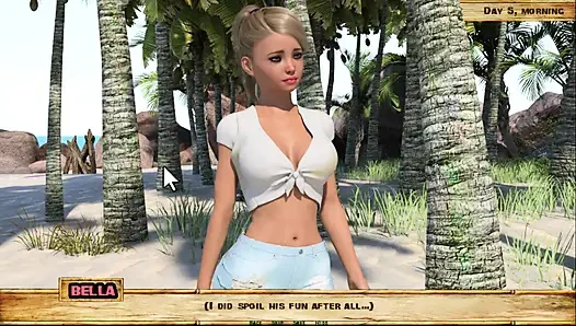 Pulau Lewd #5 - cewek ini suka banget nyepong kontol seolah-olah dia pro