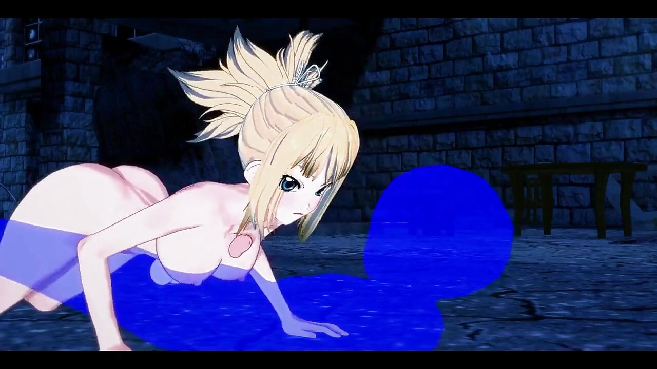 Dr Stone Hentai - Kohaku Boobjob and Handjob - Japanese Asian Manga Anime Game Porn