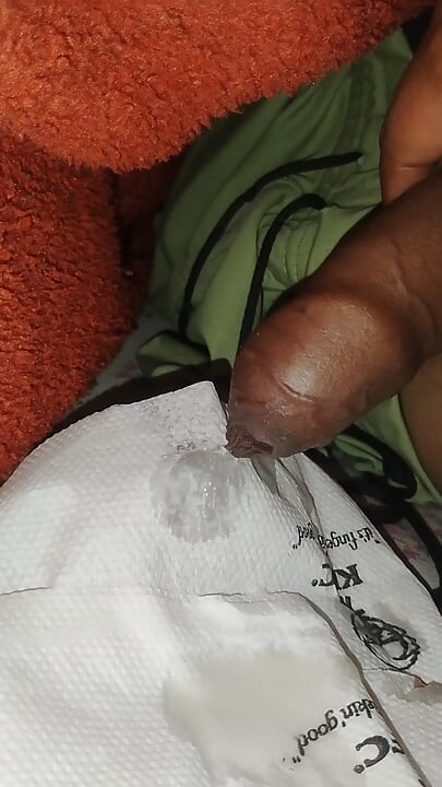 I serve my cum on tissue paper