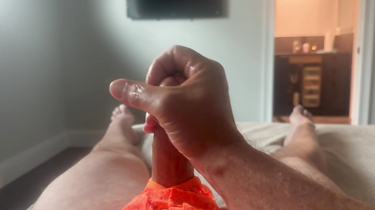 Just alone and jerking off again