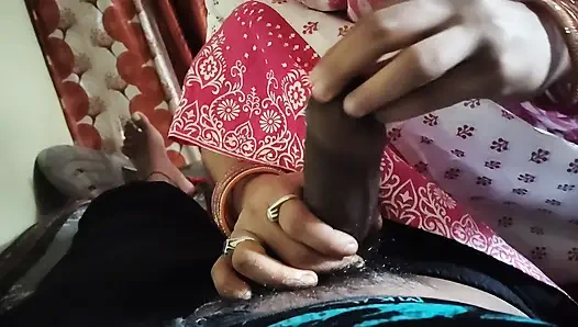 Wife & husband hardcore sex by slapping tits