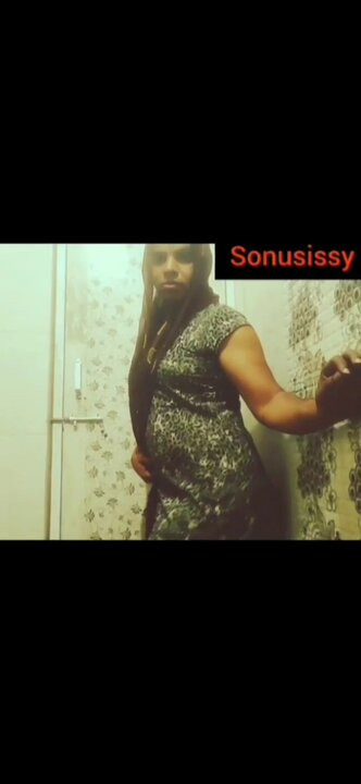 Sexy sonusissy em salwar umbigo striptease