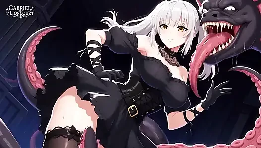 The "Thousand" Monster and Goth Girls 1  - Dark Hentai Fantasy