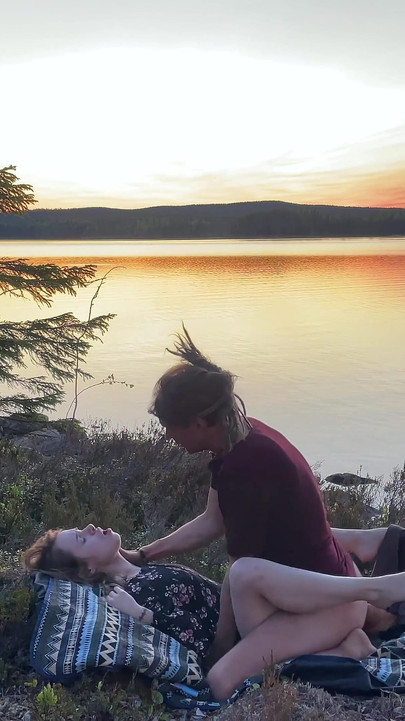 Outdoor Sex by the Water - Rosyskye