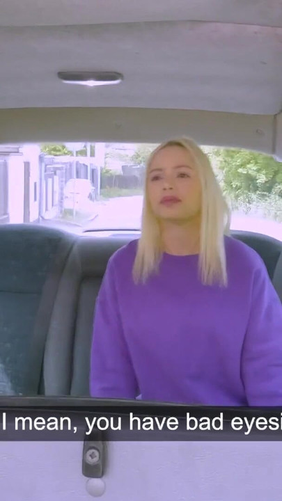 Fake Taxi - Blonde Brazilian girl betrays boyfriend to buy new glasses POV car sex | Clip 1
