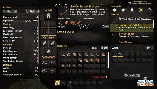 Ep11: Stonehouse Upgrades: Zimmer / Bad Und Bronze Waffenschmiede Auf Wicked Island