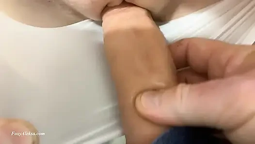 Omg!!! His Dick Cumming on My Ass! He Did This to Me on the Fucking Subway!