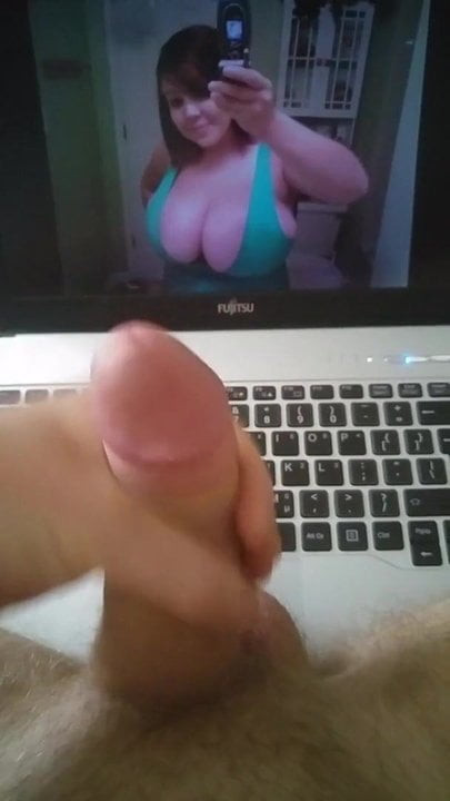 Masturbating for BBW with Insane Boobs