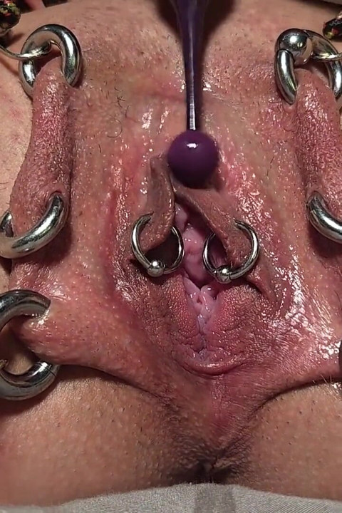 New Inner Labias Percing Upgrade Vibrator Clit Orgasm