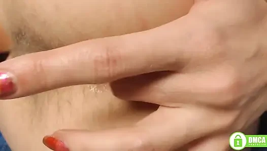 Pantat berbulu kentut closeup - close up