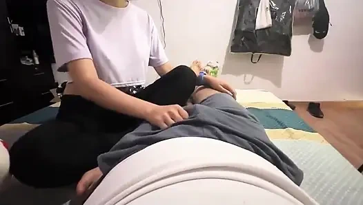 Horny Young Girl I Met on Tinder Swallows All My Cum