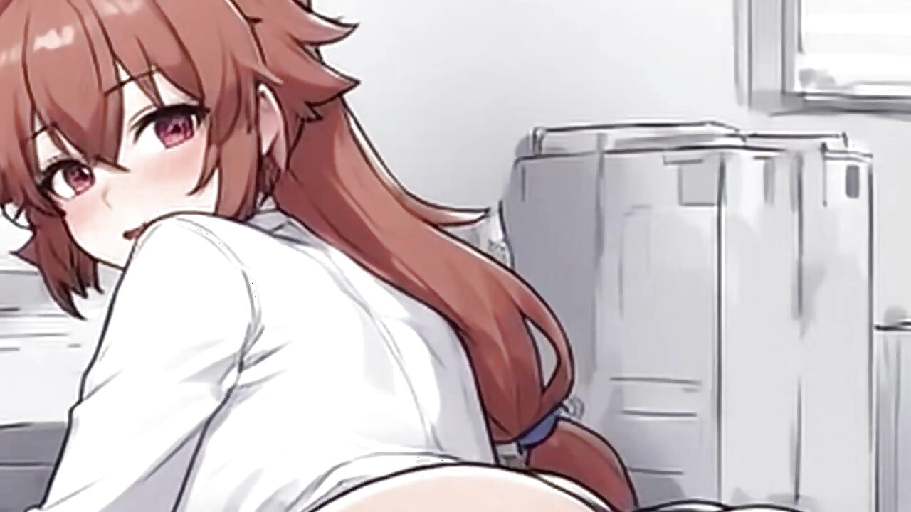 Waifu Amateur Teen POV Office Swimwear Tease & Close-up Boss Blowjob (1m Tease)