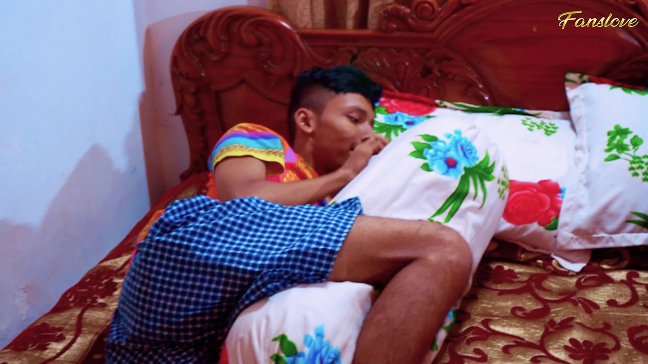 Big boobs stepmom caught her stepson while he was masturbating