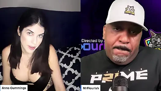 Mrflourish подкаст Утро после с приглашенной взрослой звездой Анна Каммингс
