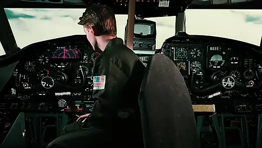 Plane pilot distracted for hot sex