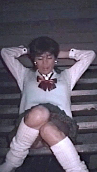Key moment from "Schoolgurl Pai-chan's Fem Boi-clit is Chastity-sealed Tonight"