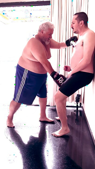 Daddy Boss Boxer Gutpunching Me