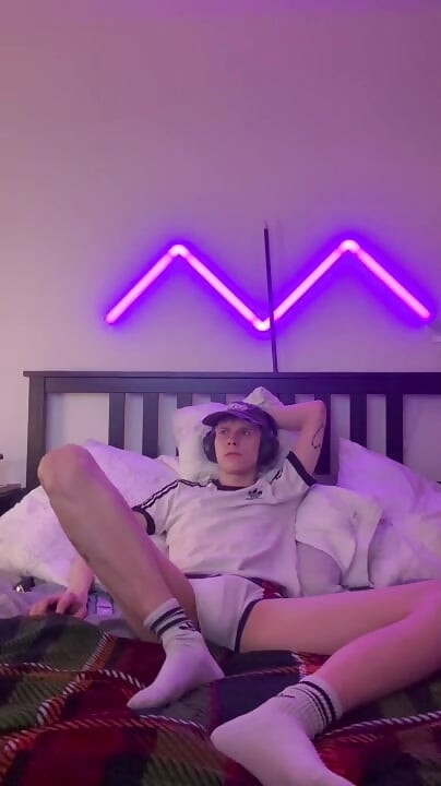Young shy horny twink shows his hole