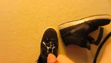 cum on nike socks