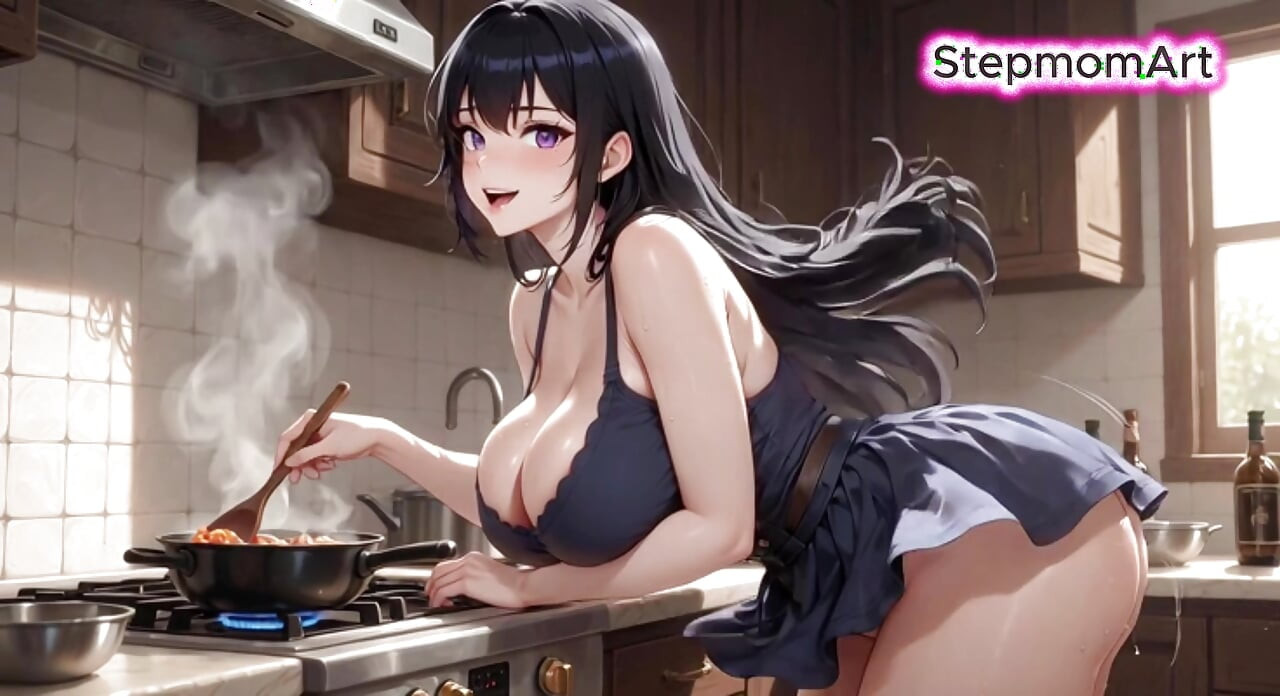 JOI Stepmom Intense Kitchen Solo - Come with me 100% You'll cum - Dirty Talk