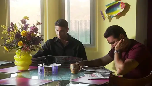 Stunning brunette spreads her legs for a hard cock