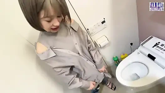 Stream Journey as a Slender Beauty Masters the Thrill of Standing Release Outdoors Part.1