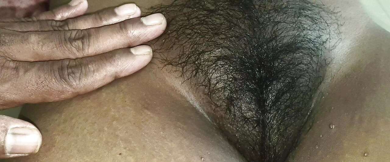 Blacky wife big boobs and pussy roughing
