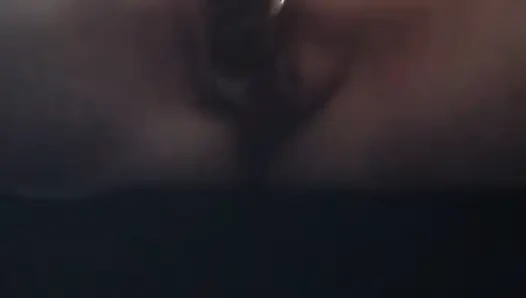 Horny Red Haired MILF Masturbating in the Back Seat of Her Car