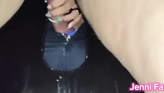 Ich ging mit meiner schwiegermutter zum Gloryhole und wir haben am ende mehrere schwänze