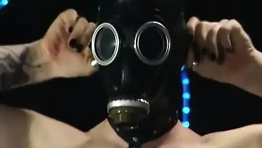 German Domina Putting Huge Toys in Sub Asshole