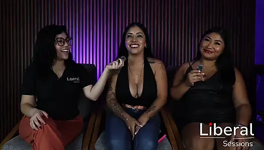 Two HOTWIVES get fucked in a big ORGY