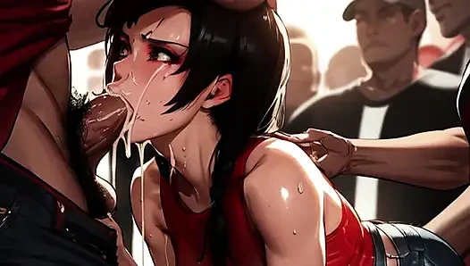 Busty Beautiful Punk Rockers Get Licked and Dicked in a Mosh Pit