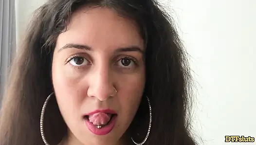 DTFsluts - Katy West Pierced Petite Deepthroat and Creampie Fuck