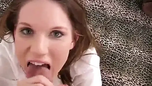 Lutsch dran, baby, devlin, schulmädchen-blowjob