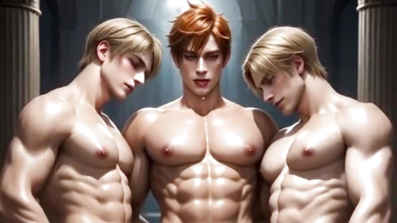 Wild Orgy with Hot Young Swedes in a Luxury Mansion in Monaco. Yaoi 3D Hentai Animation.