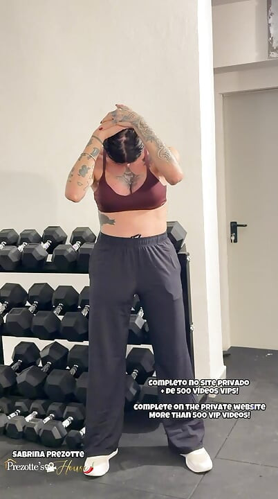 Come Play with Me at the Gym, Subscribe Now and See This and Other Full Videos.