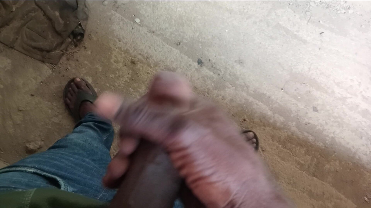 Rubbing my BBC in an uncompleted building