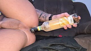 Bottle in the asshole