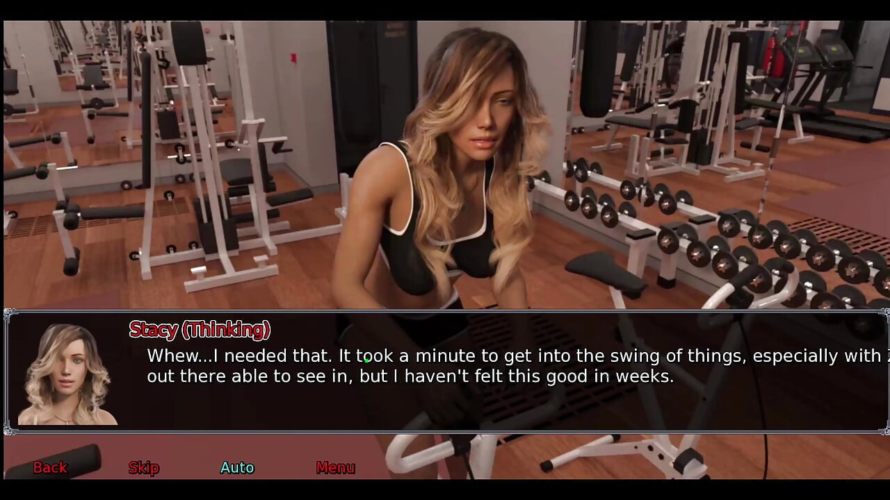 เมียออฟฟิศ ตอนที่ 3: Stacy เล่นกับตัวเองในห้องอาบน้ําในที่ทํางาน